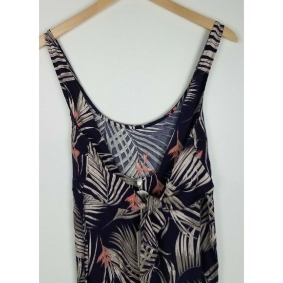 Tavik Sz. S (2-4) Off Duty Jumpsuit W/ Pockets La Tona Palm Evening Blue NWT - Picture 4 of 6